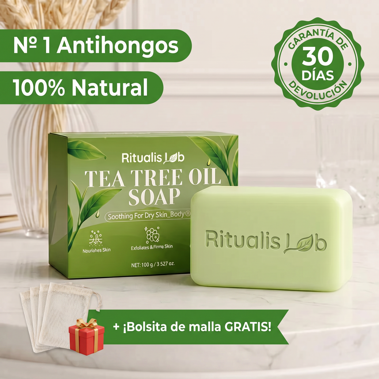 Jabón Anti-Hongos Ritualis Lab
